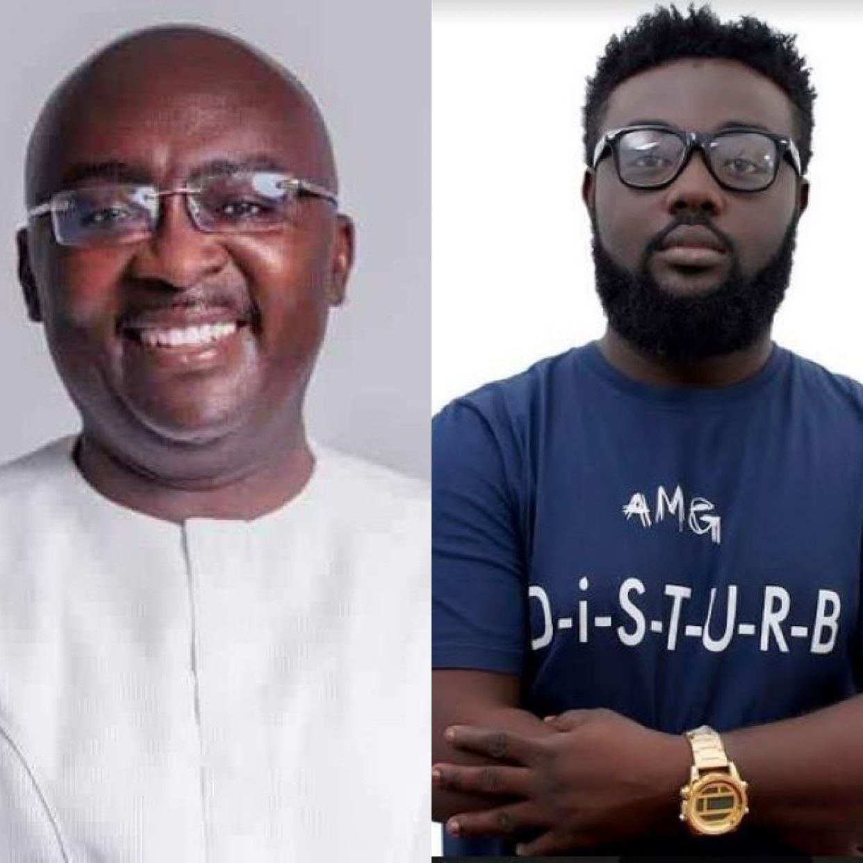 DJ Azonto Highlights Impact of "Fa No Fom" Song on Vice President Dr. Mahamudu Bawumia's Popularity DR Mahamudu Bawumia left DJ Azonto