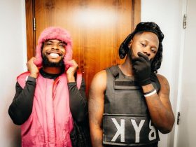 [R-L] Uncle Rich and Medikal Photo by @unclerichmusic via Instagram