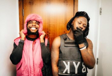 [R-L] Uncle Rich and Medikal Photo by @unclerichmusic via Instagram