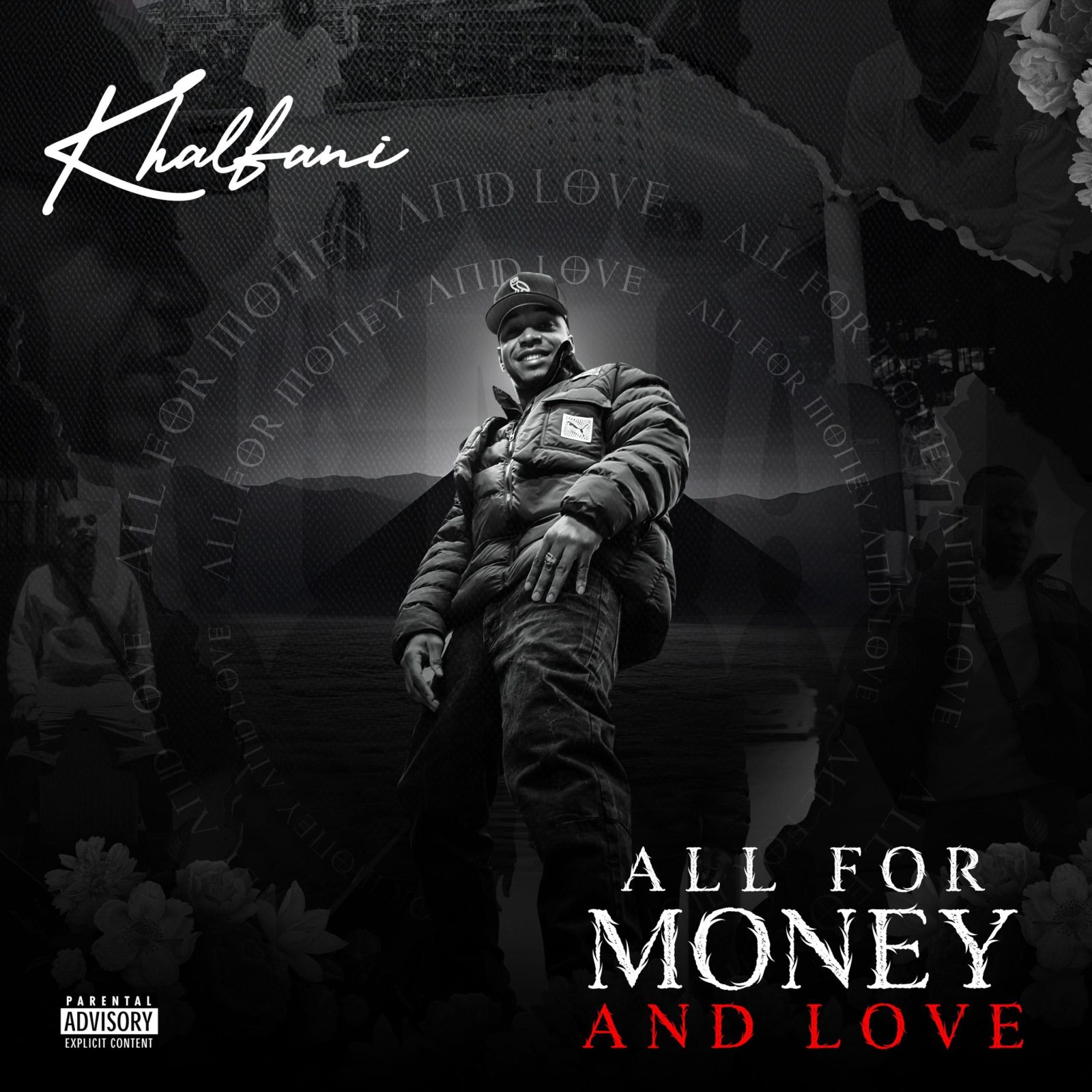 Khalfani Outdoors New EP "All For Money and Love" Khalfani All for the money Artwork