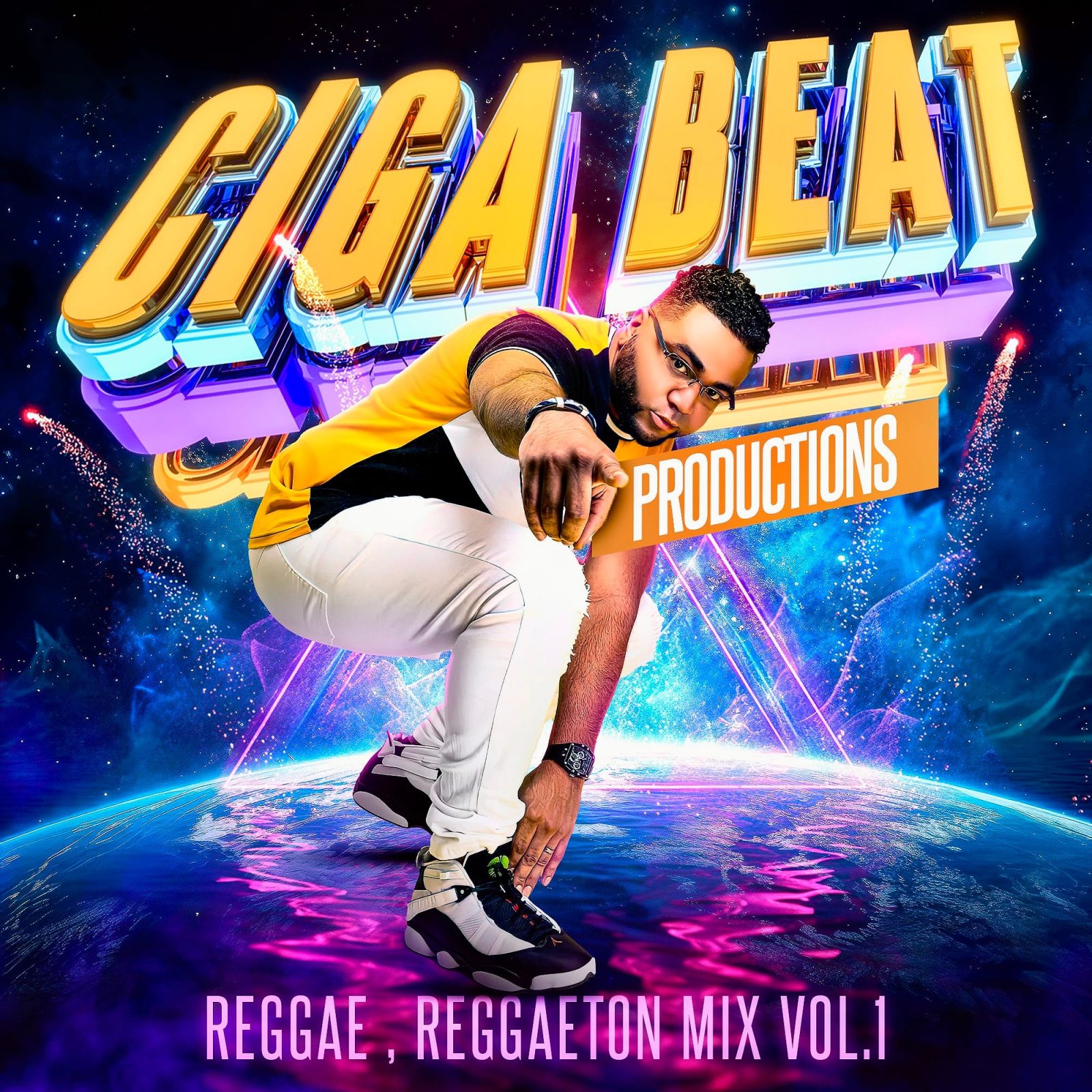 Giga Beat Unveils Versatile Album 'Reggae, Reggaeton Mix Vol. 1' Reggae, Reggaeton Mix Vol. 1 Artwork