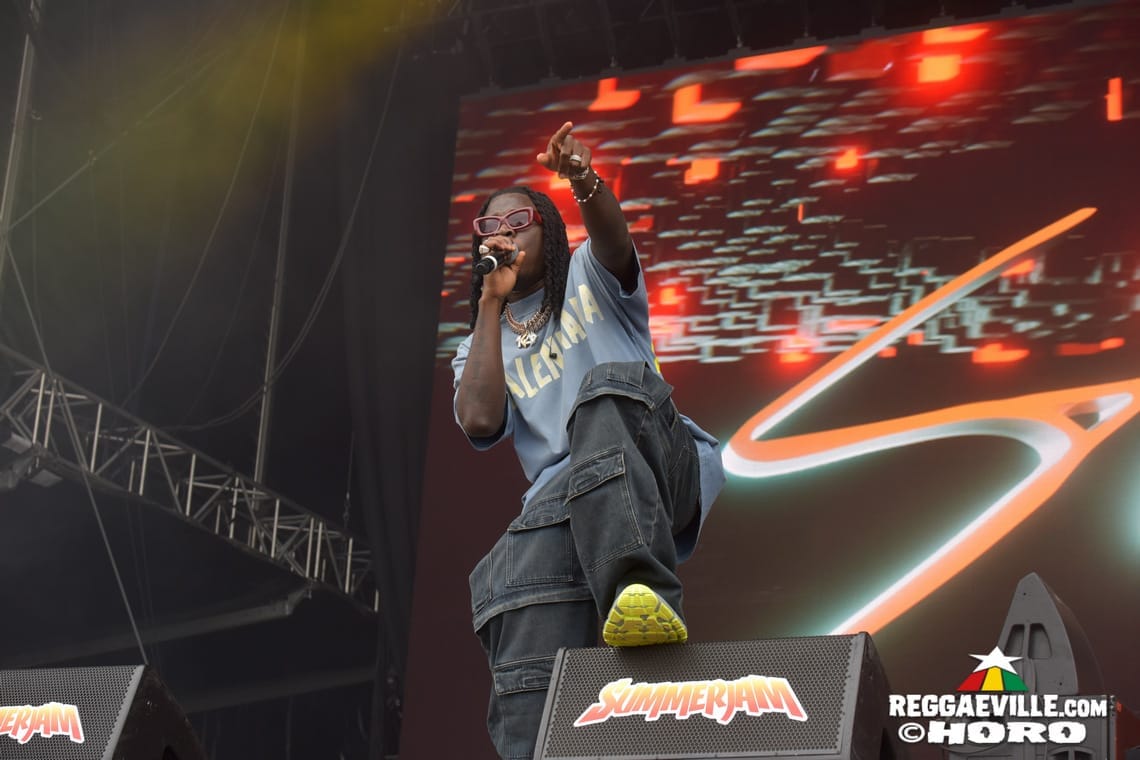 Stonebwoy Shuts Down Summerjam Festival with electrifying performance Stonebwoy Summerjam