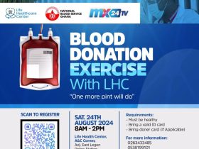 MX24 TV partners with Life Healthcare Center and National Blood Service Ghana for a life-saving blood donation exercise