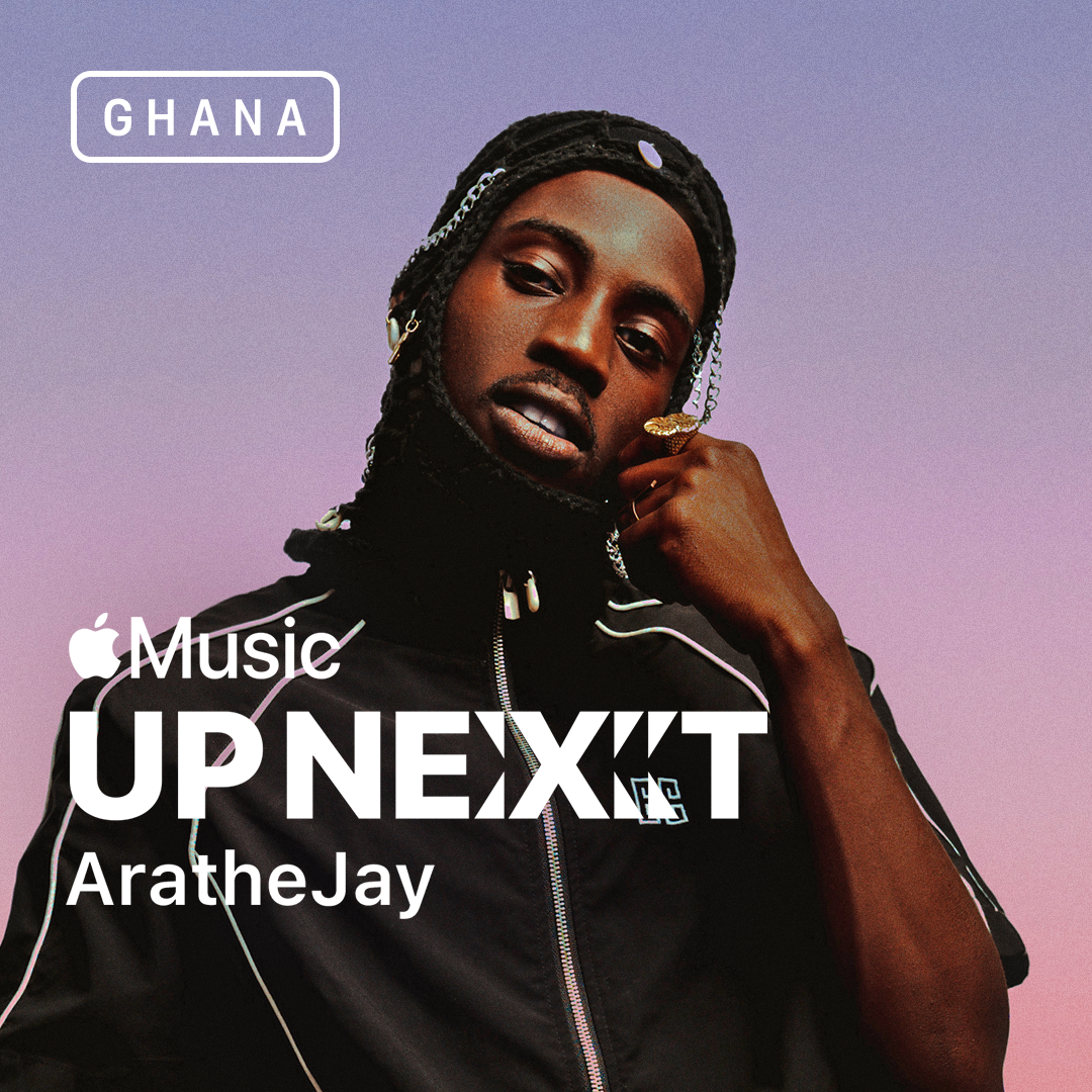 Apple Music Announces AraTheJay As The Up Next Artist In Ghana AraTheJay Up Next Ghana