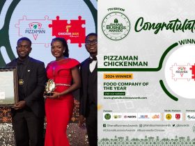 Pizzaman Chickenman Crowned Food Company of the Year at the Ghana Business Awards 2024