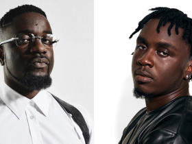 L-R (Sarkodie, Kweku Smoke)