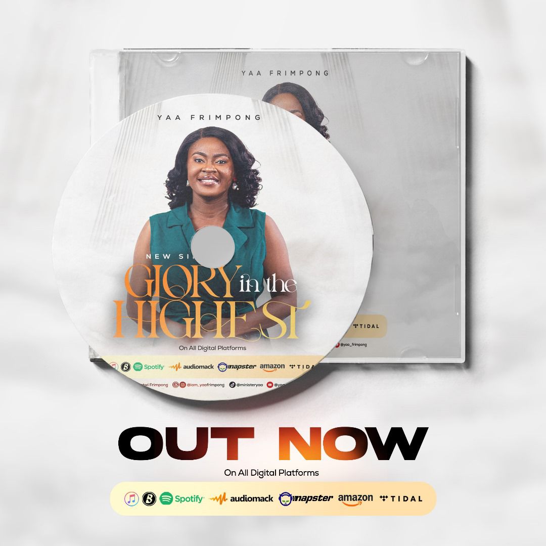 Rising Gospel Artist Yaa Frimpong Debuts Spirit-Filled Single “Glory in the Highest” Yaa Frimpong Artwork