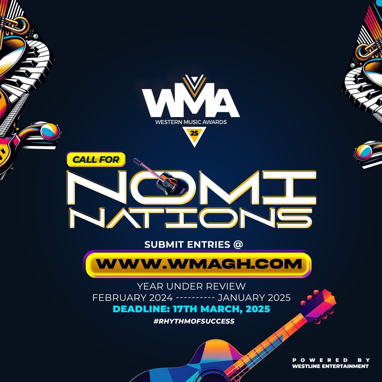 Western Music Awards open nominations for 9th edition Western Music Awards 2025