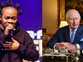 [L-R ] Daddy Lumba, King Charles III