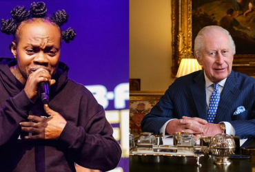 [L-R ] Daddy Lumba, King Charles III