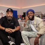 l-R [Ebro Darden , Davido ]