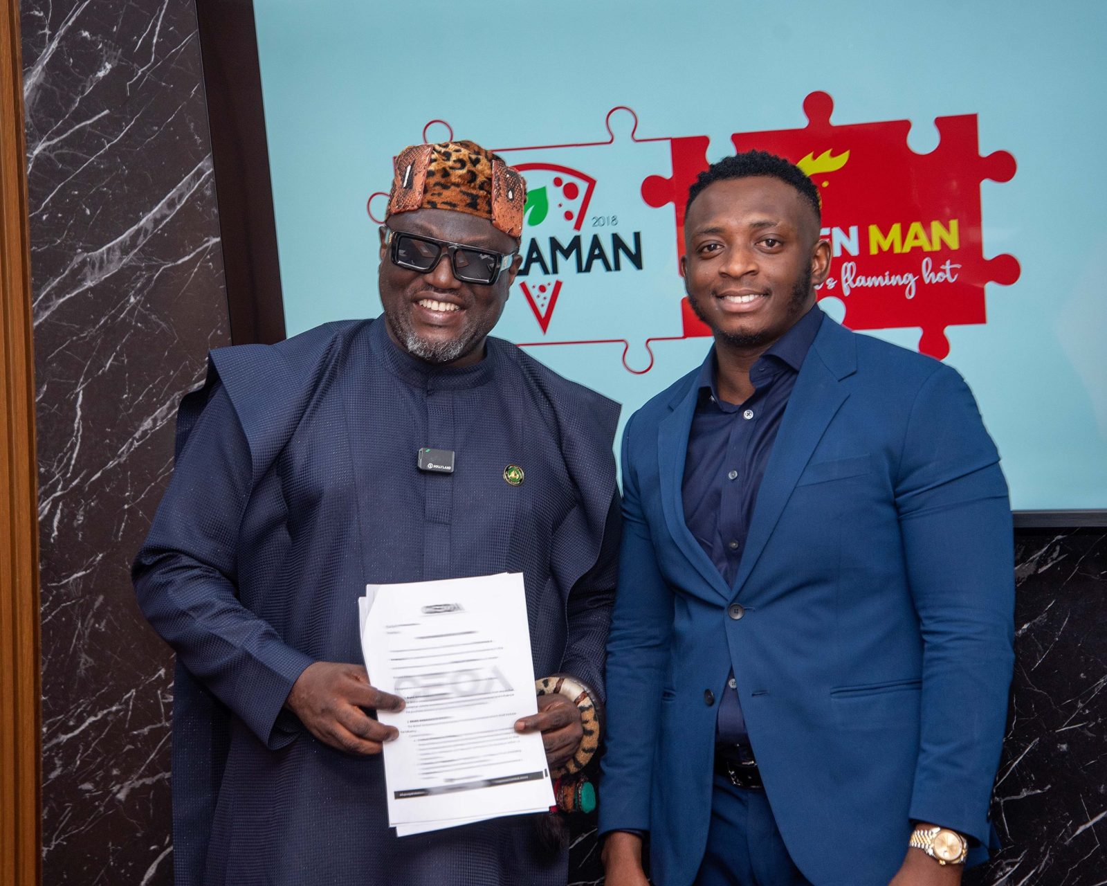 Mikki Osei Berko Joins Pizzaman-Chickenman as Brand Ambassador! Mikki Osei Berko Joins Pizzaman