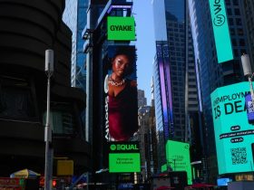 Gyakie’s After Midnight Album Shines on New York’s Times Square with Spotify EQUAL Gyakie New York’s Times Square