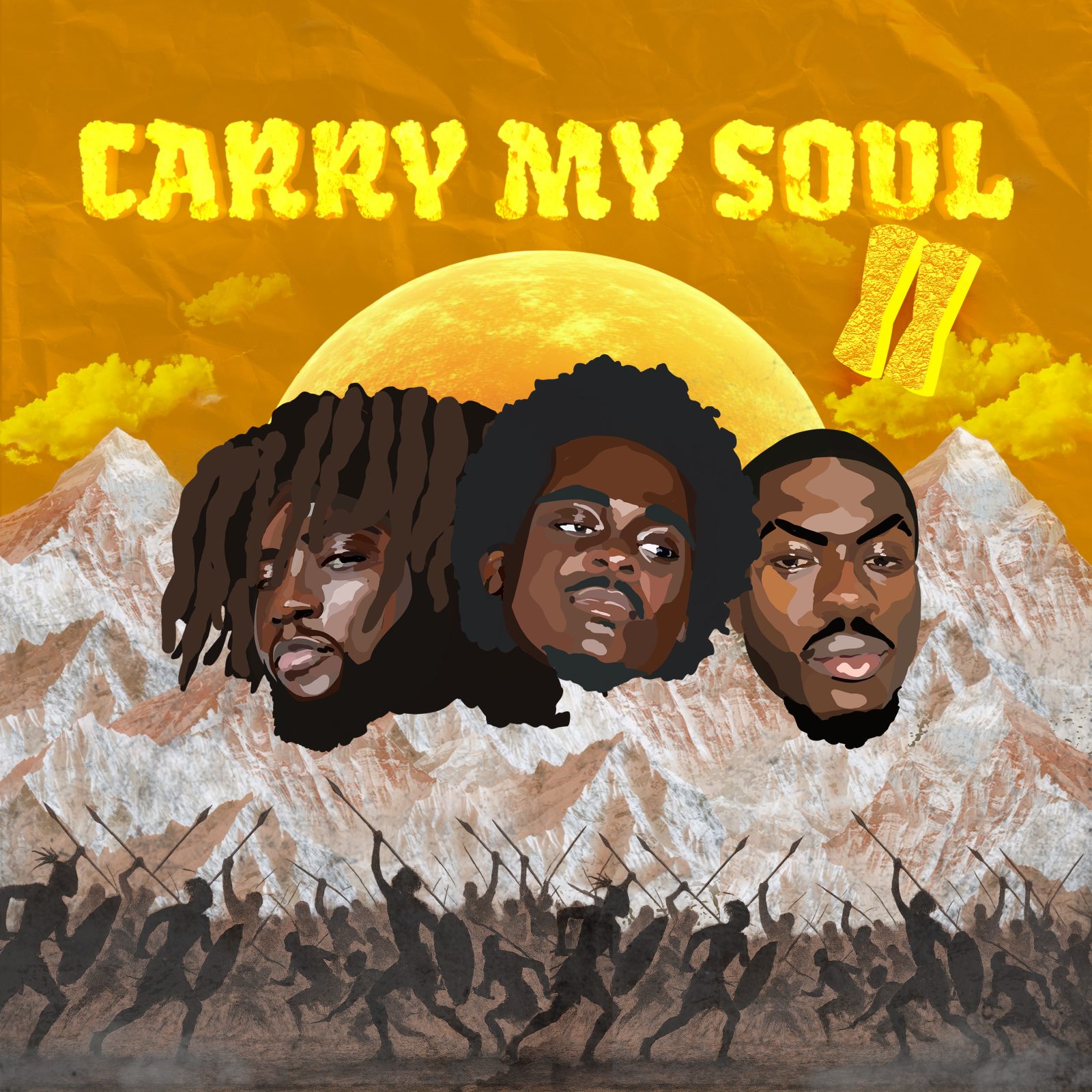 Corby, Jayadi and The GaBrit create dynamic synergy on “Carry My Soul II” Carry My Soul Art