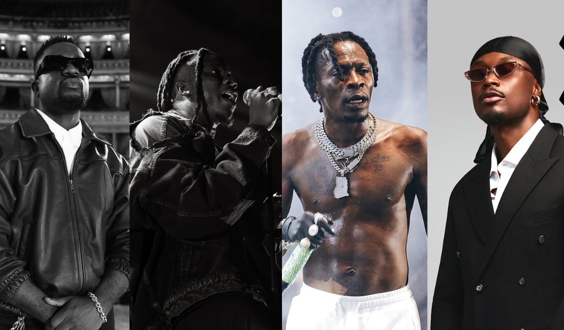 L-R (Sarkodie, Stonebwoy, Shatta Wale & E.L)