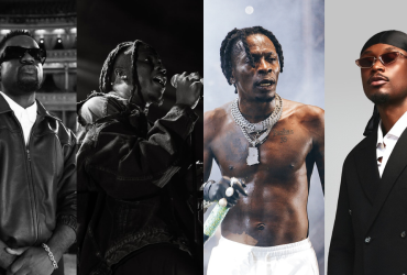 L-R (Sarkodie, Stonebwoy, Shatta Wale & E.L)
