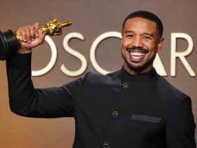 Michael B Jordan at Oscars
