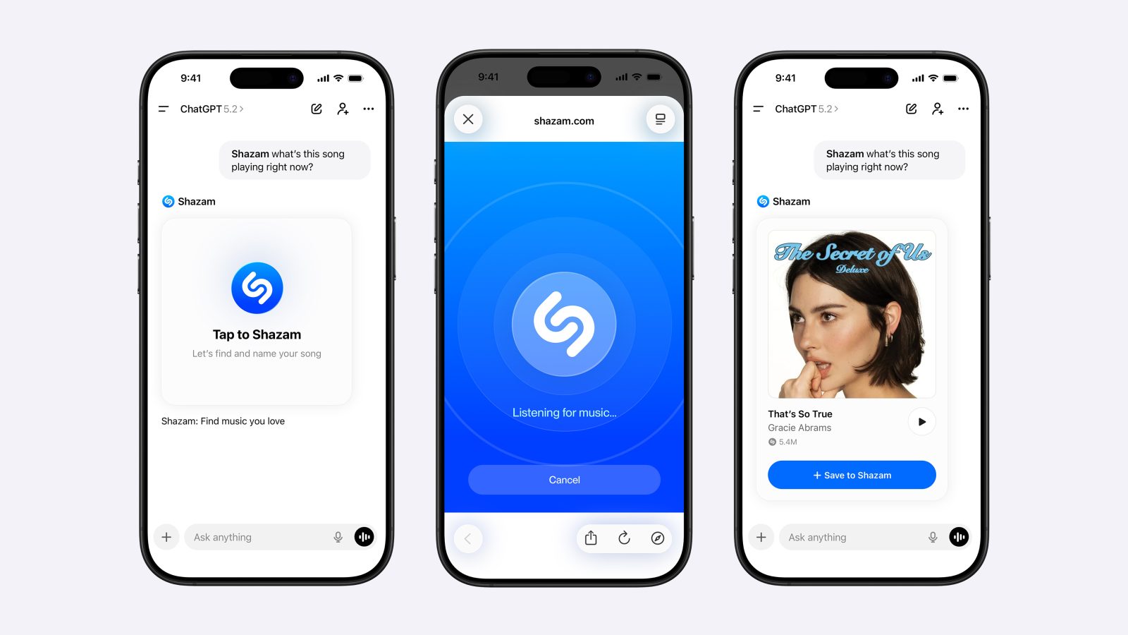 Shazam ChatGPT