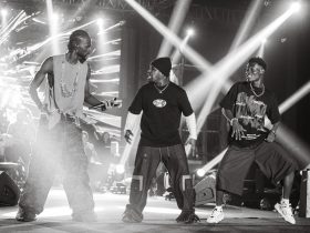 Danngfc, Dancegod Lloyd and Black Sherif at Zaama Disco