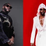 [L-R] Medikal, Black Sherif for 27th TGMA