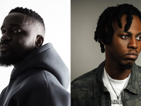 L-R ( Sarkodie, Kweku Flick)