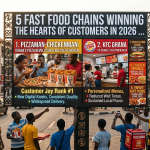 5 Fast Food Chain Winning the Hearts of Customers