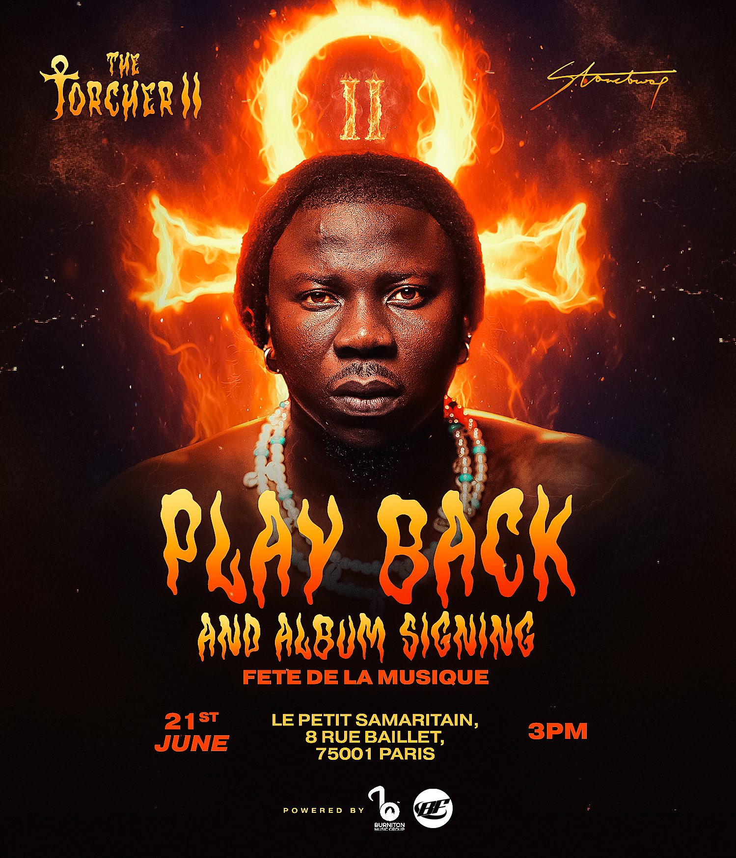 Stonebwoy Confirms Paris Edition of TORCHER II Album Signing