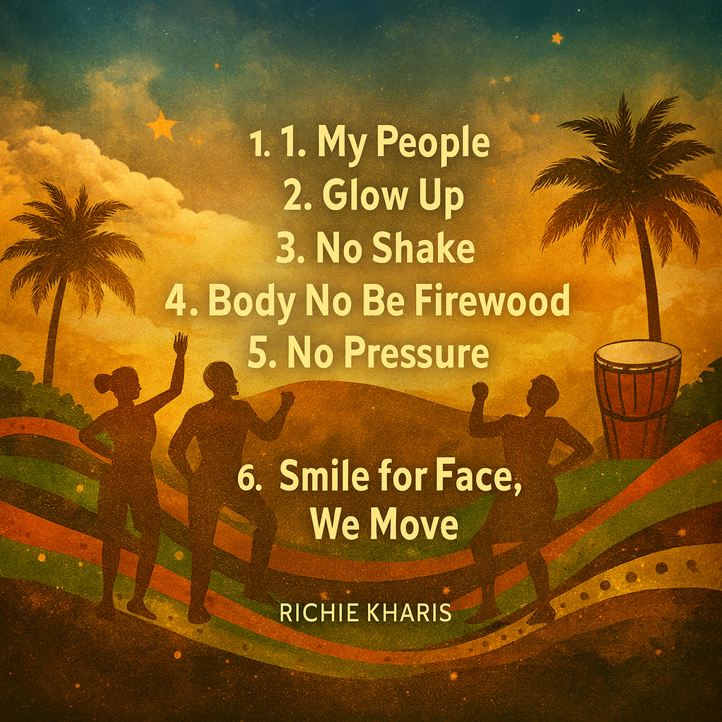Richie Kharis Celebrates Unity, Growth and Resilience on Afro-Fusion EP "My People" My People Art
