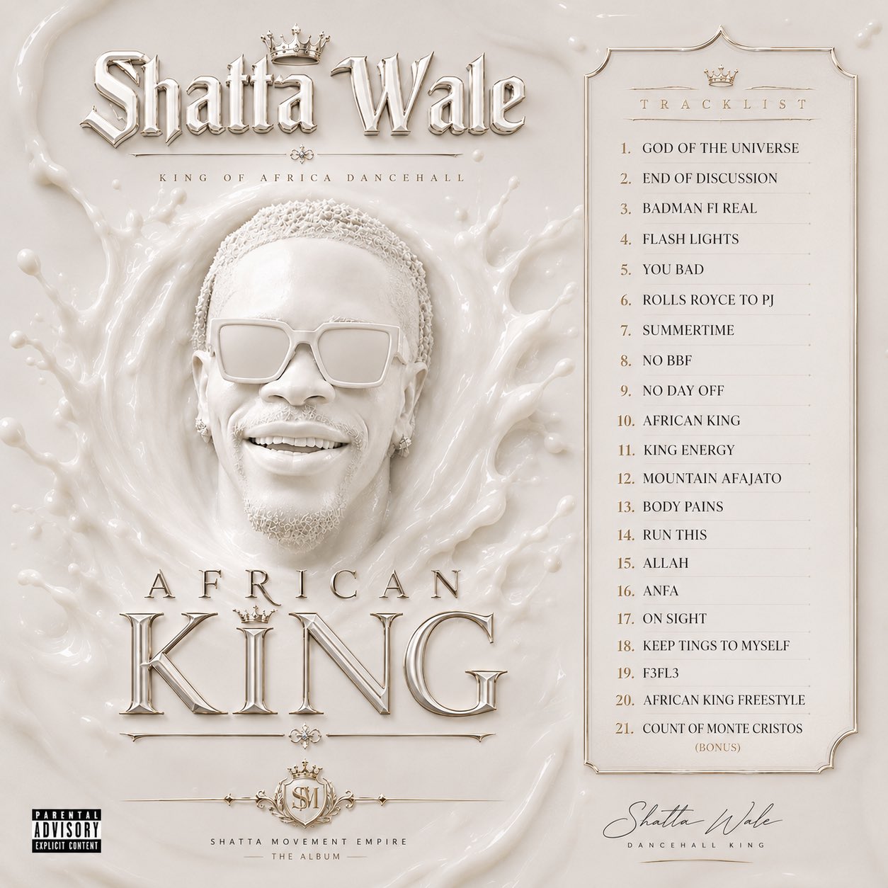 Shatta Wale Unveils Tracklist For African King Album