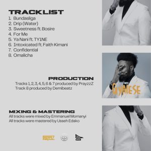Multi-talented Afrofusion artist PrayzzZ returns with eight-track album 'GYALESE'