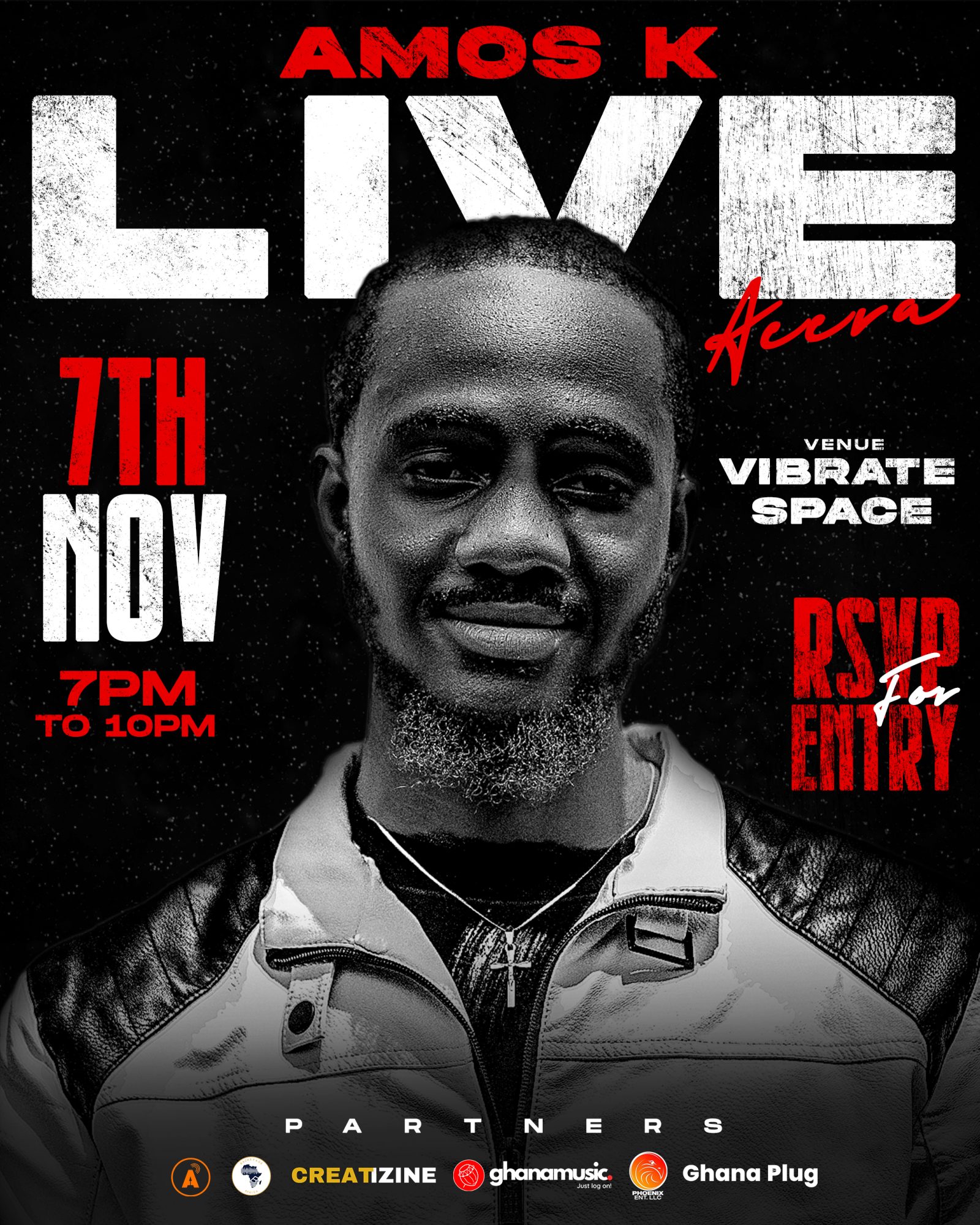 Amos K Announces First Headline Show in Four Years with ‘AMOS K LIVE’ Amos K Announces First Headline Show in Four Years with ‘AMOS K LIVE’